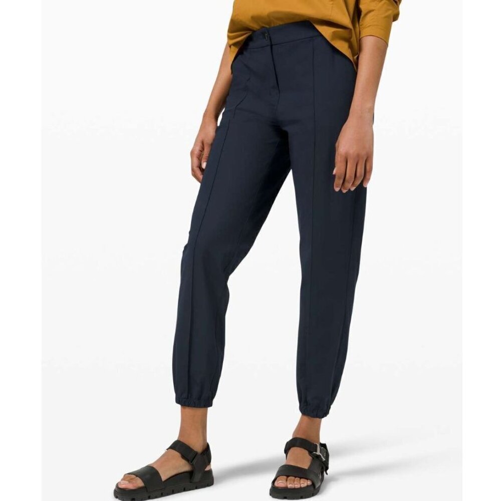 Lululemon Warpstreme High-Rise 7/8 Jogger True Navy Women's Size 31